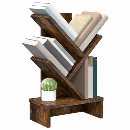 Scaffale per Libri a Forma di Albero 3 Strati 30 x 18 x 48 cm