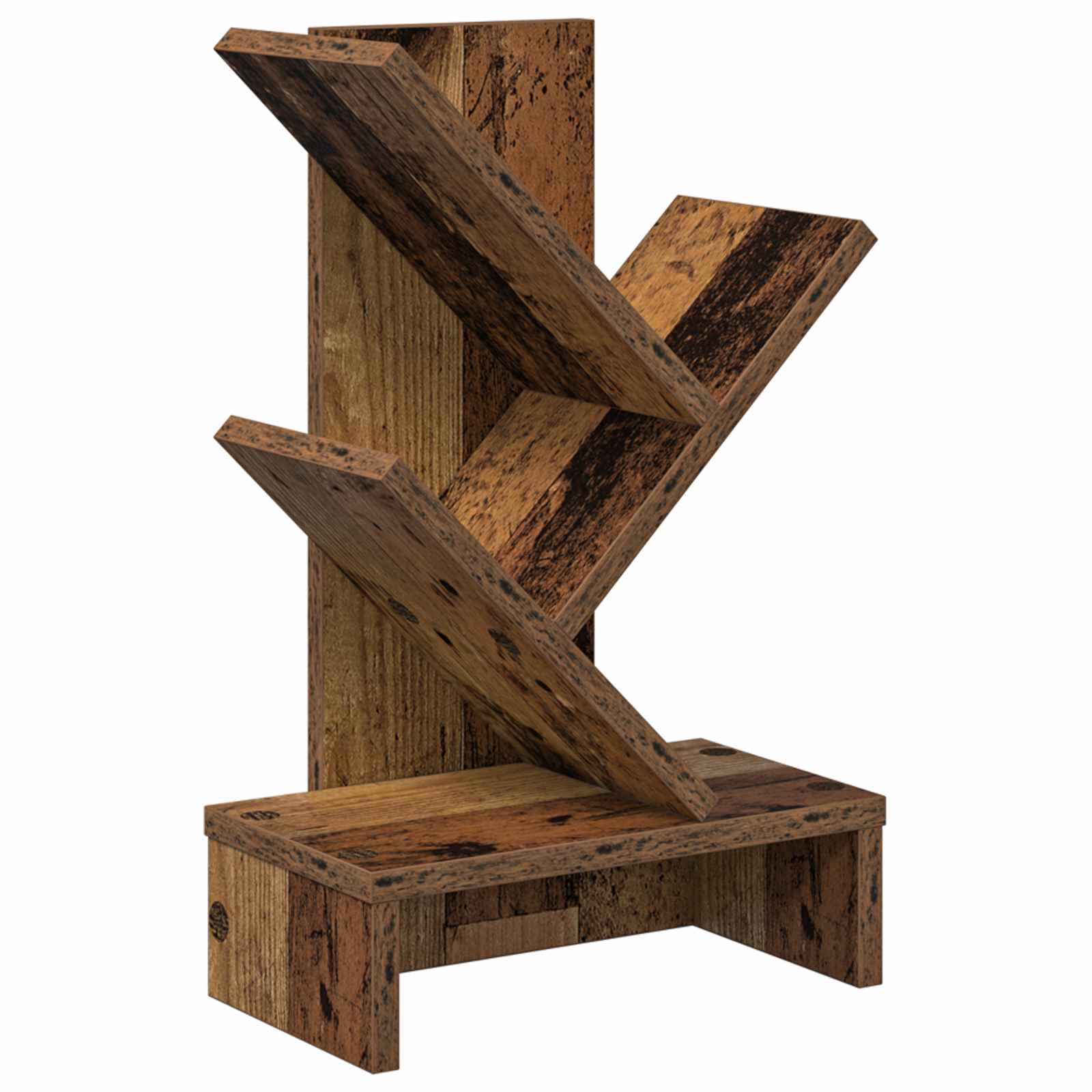 Scaffale per Libri a Forma di Albero 3 Strati 30 x 18 x 48 cm | homemem39