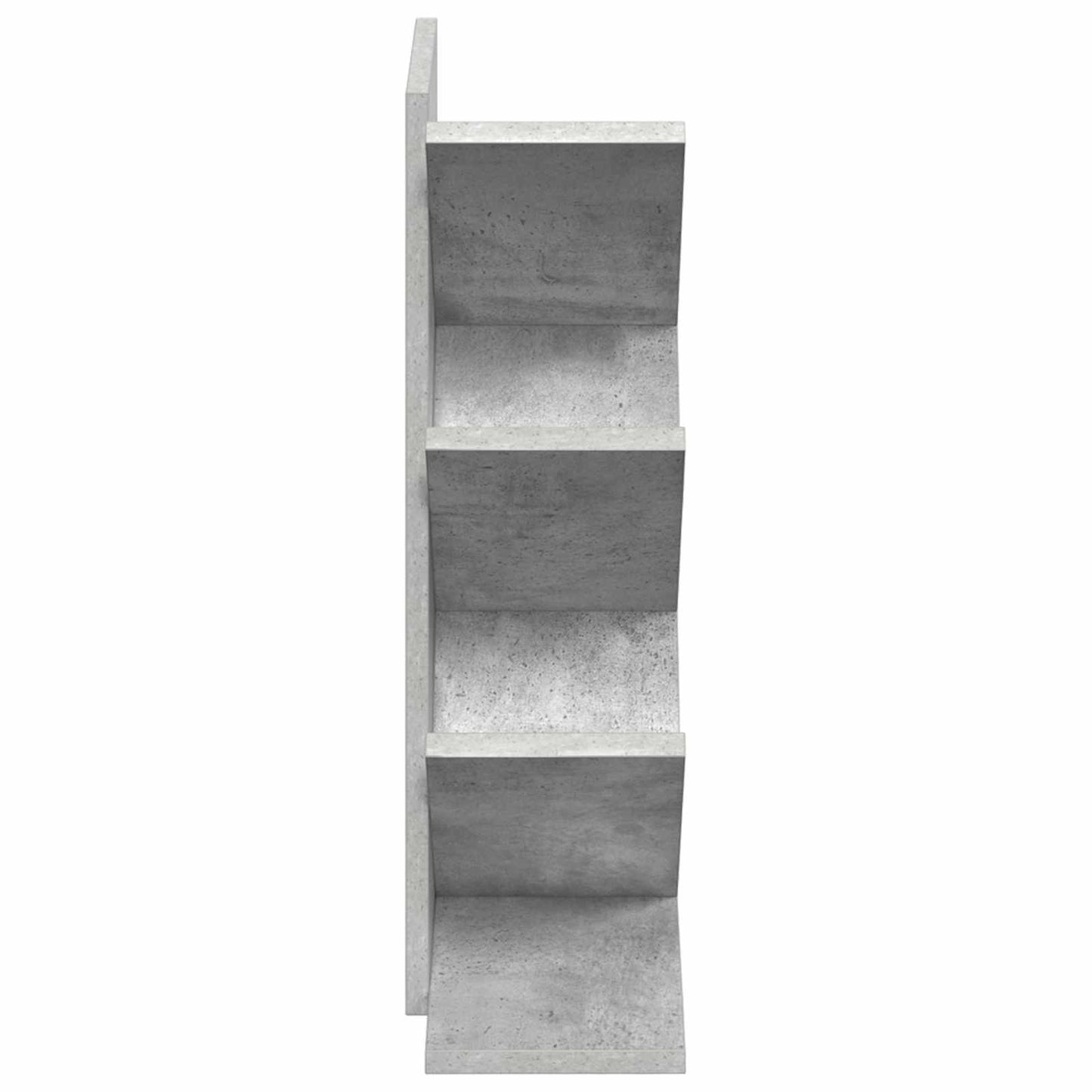Libreria ad Albero 4 Ripiani 30 x 18 x 60 cm Grigio Cemento | homemem39
