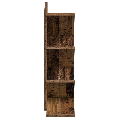 Libreria ad Albero 4 Ripiani 30 x 18 x 60 cm Legno antico | homemem39