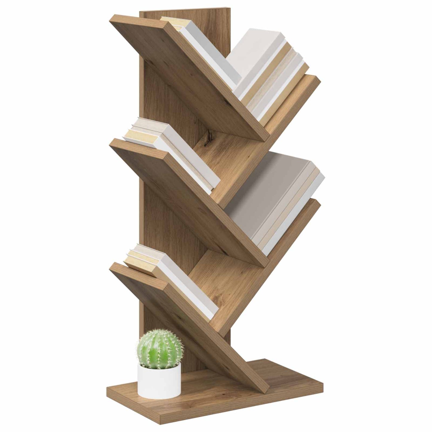 Libreria ad Albero 4 Piani 30 x 18 x 60 cm Legno ingegnerizzato | homemem39