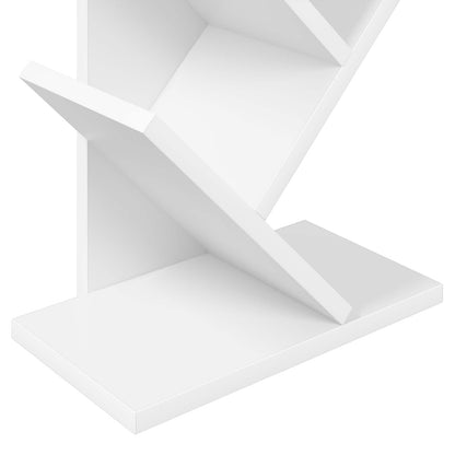Scaffale per Libri a Forma di Albero 6 Ripiani 30 x 18 x 100 cm | homemem39