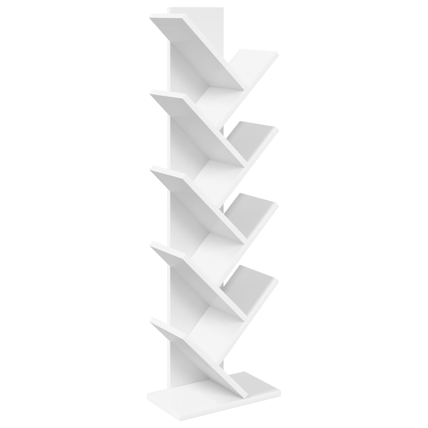 Scaffale per Libri a Forma di Albero 6 Ripiani 30 x 18 x 100 cm | homemem39