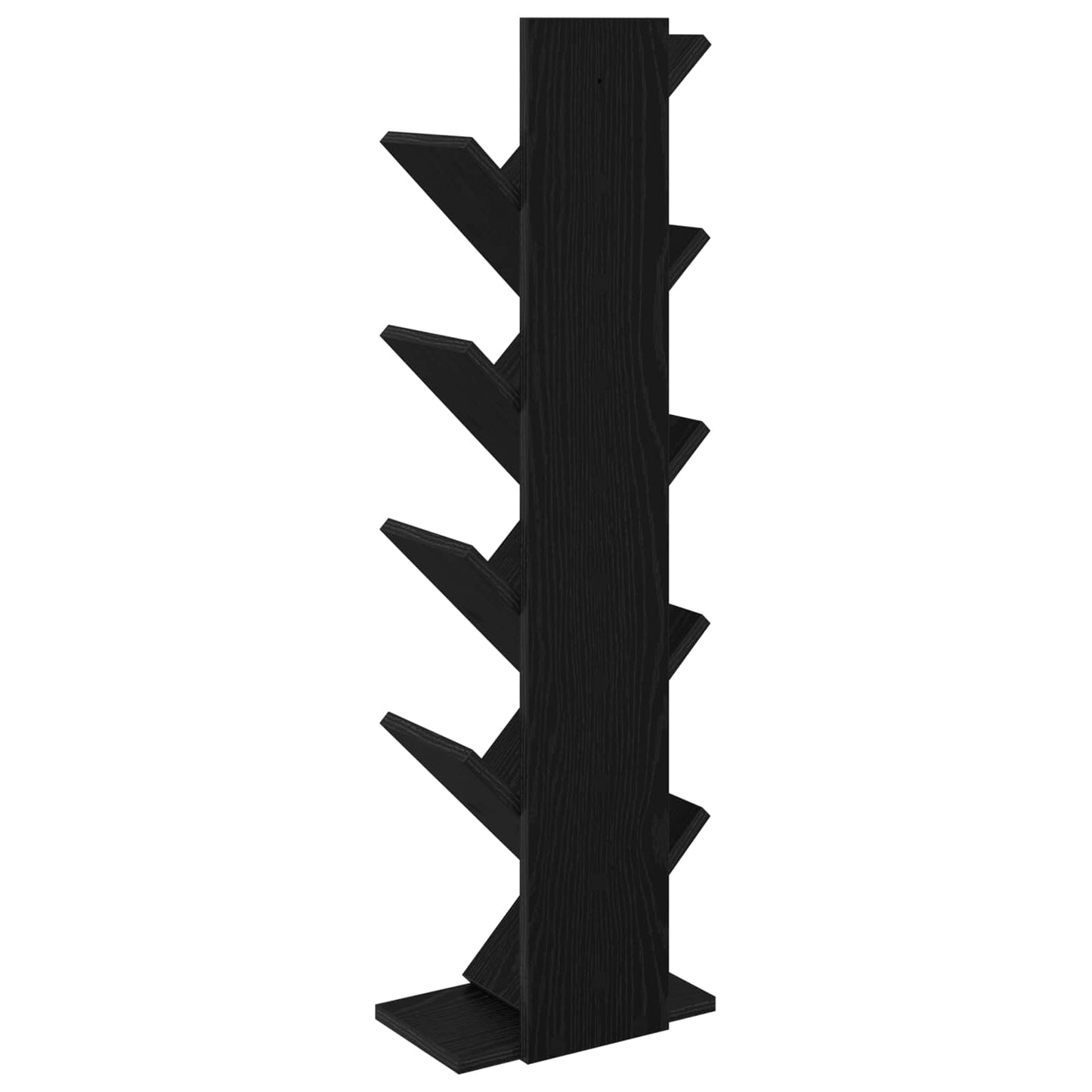 Libreria ad Albero 6 Ripiani 30 x 18 x 100 cm Rovere Nero | homemem39