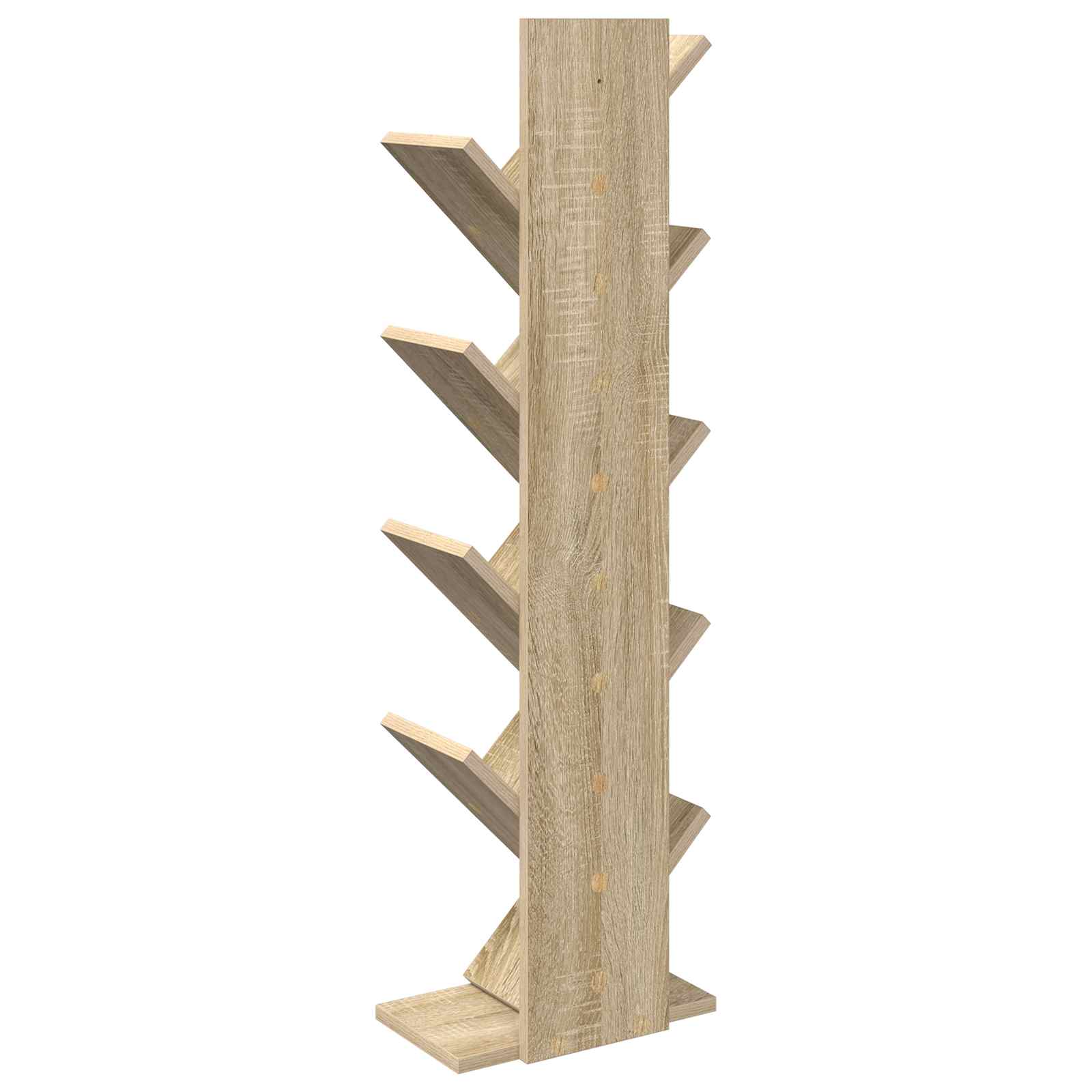 Scaffale da Libro ad Albero 6 Livelli 30 x 18 x 100 cm | homemem39