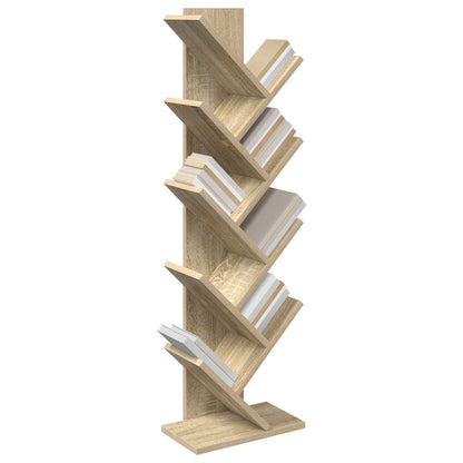 Scaffale da Libro ad Albero 6 Livelli 30 x 18 x 100 cm | homemem39