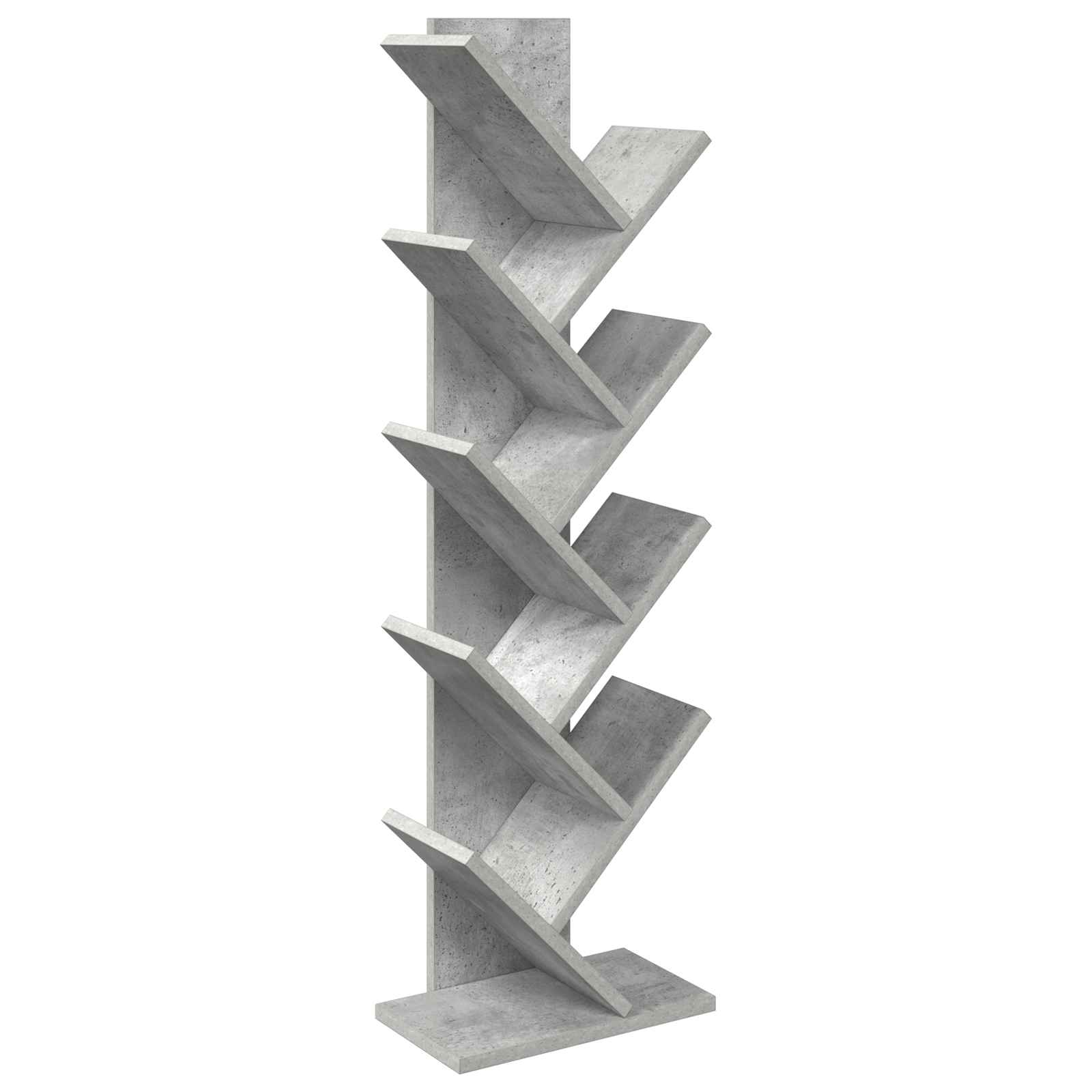 Scaffale per Libri ad Albero 6-Scomparti 30 x 18 x 100 cm | homemem39
