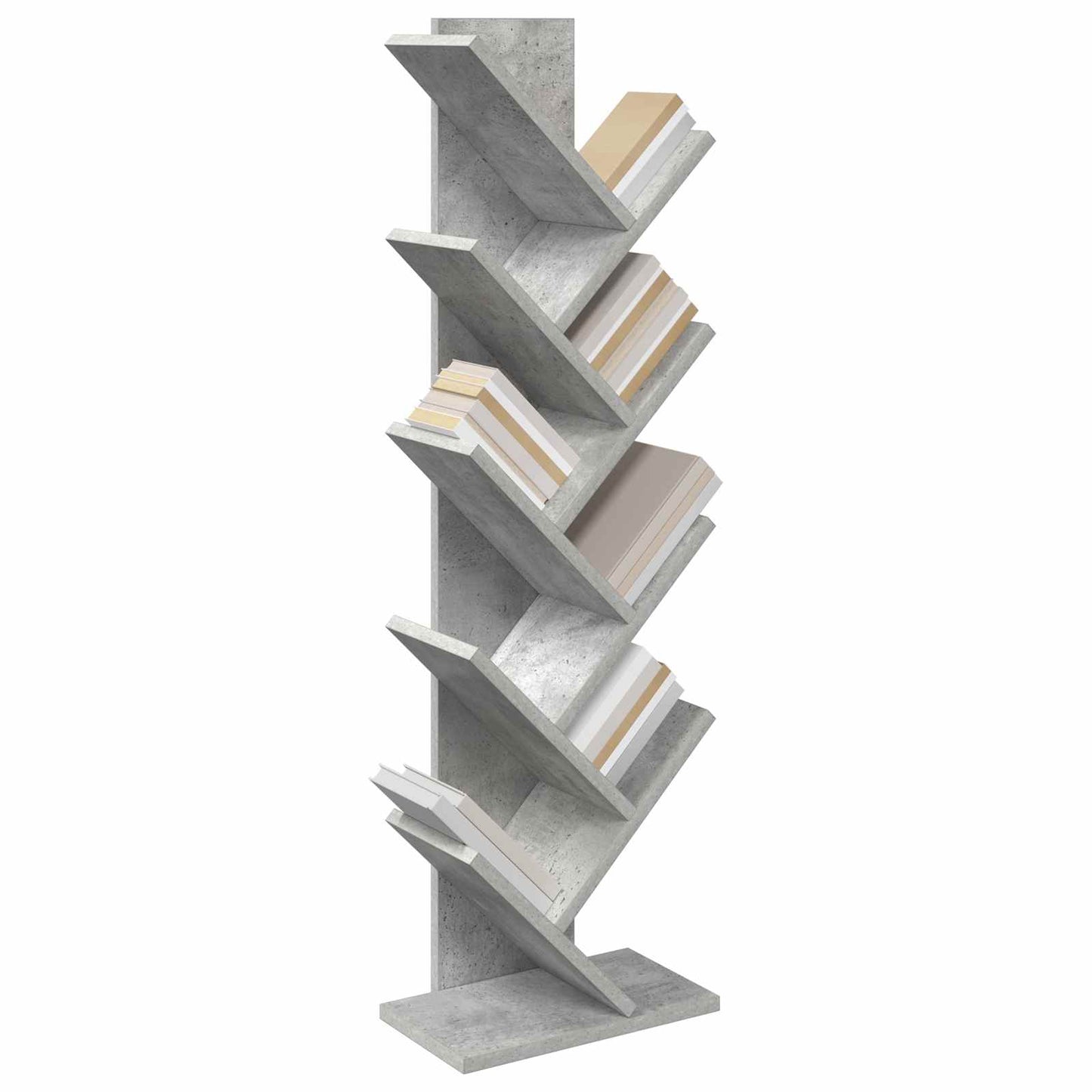 Scaffale per Libri ad Albero 6-Scomparti 30 x 18 x 100 cm | homemem39