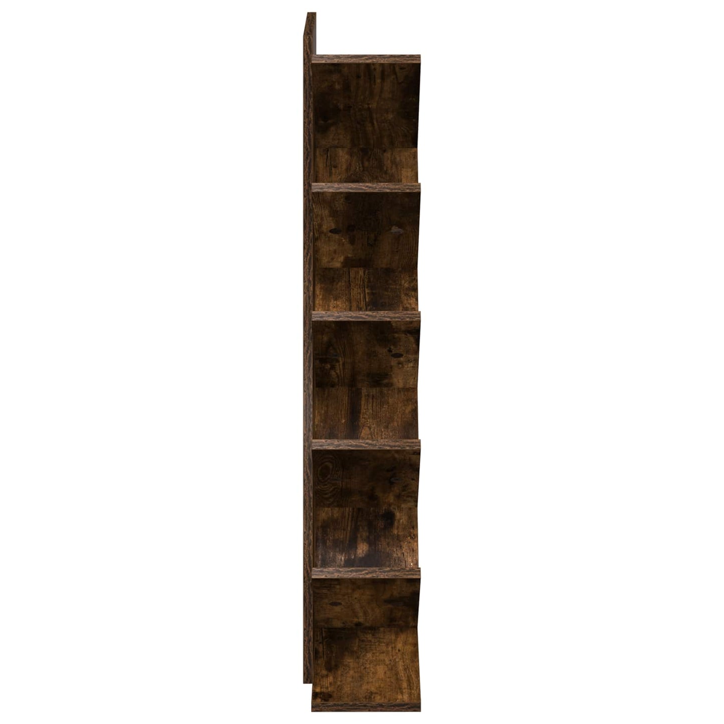 Libreria ad Albero 6 Ripiani 30 x 18 x 100 cm Rovere Fumo | homemem39