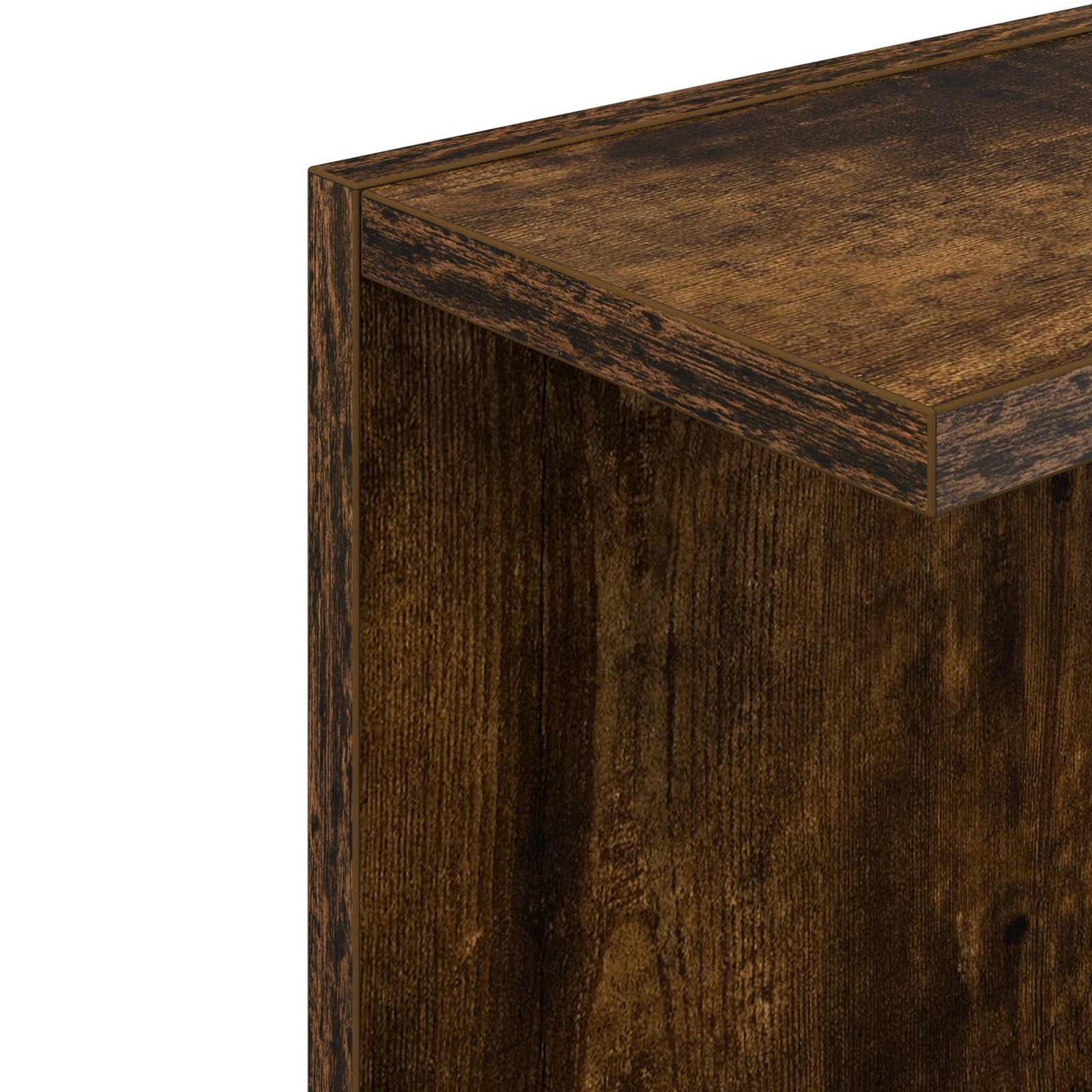 Scaffale da parete Rovere Fumo 25 x 15 x 100 cm | homemem39