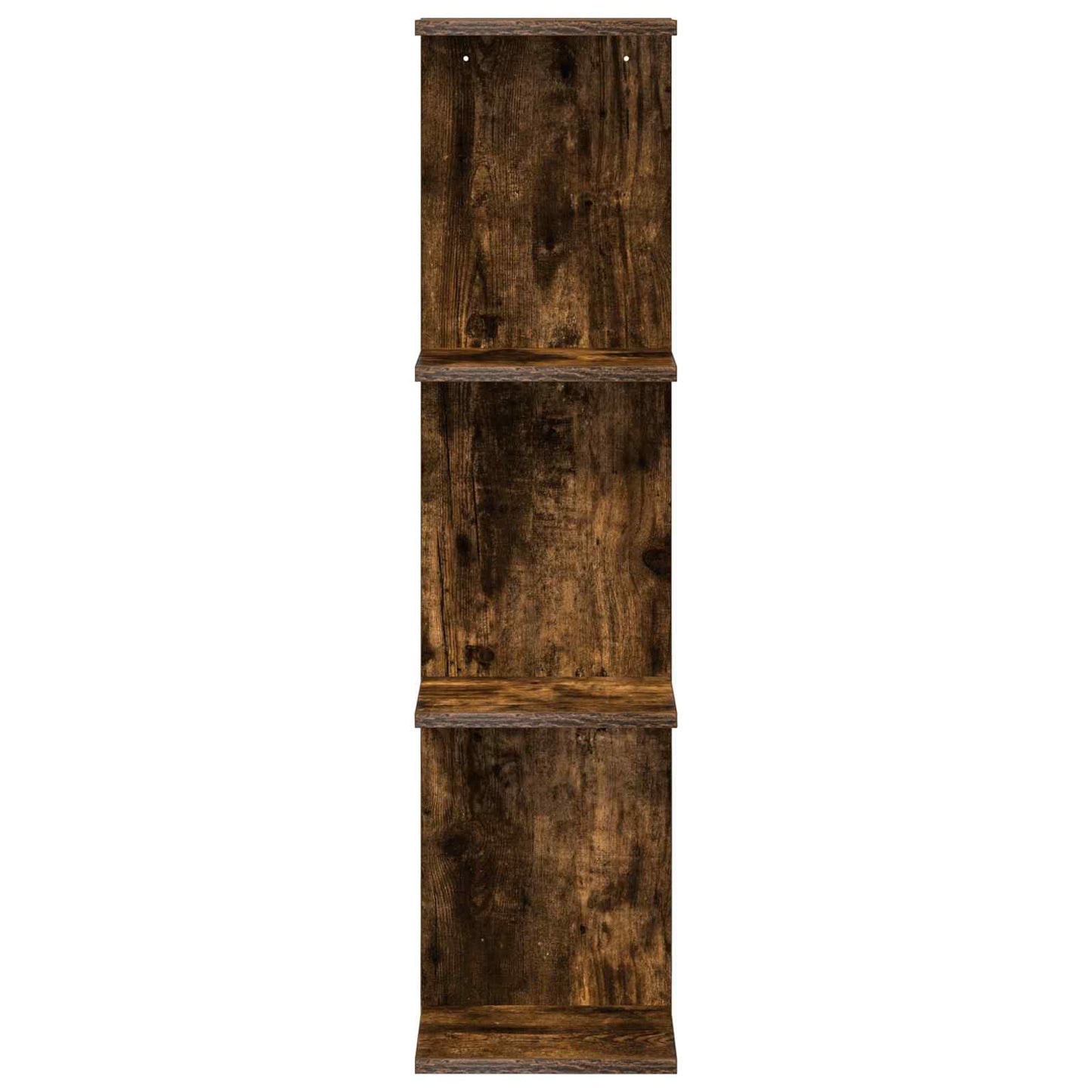 Scaffale da parete Rovere Fumo 25 x 15 x 100 cm | homemem39