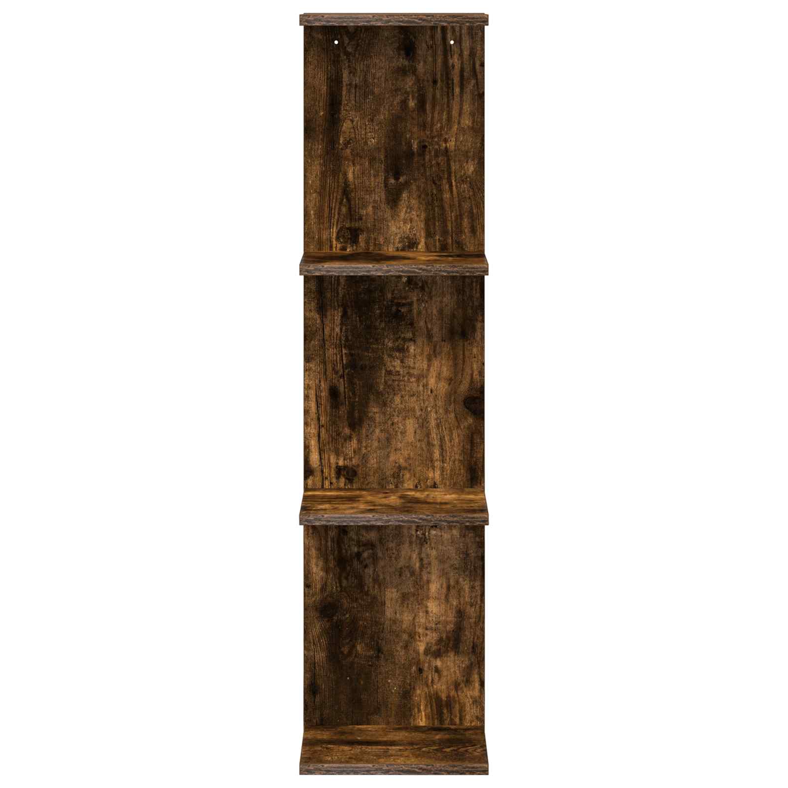 Scaffale da parete Rovere Fumo 25 x 15 x 100 cm | homemem39