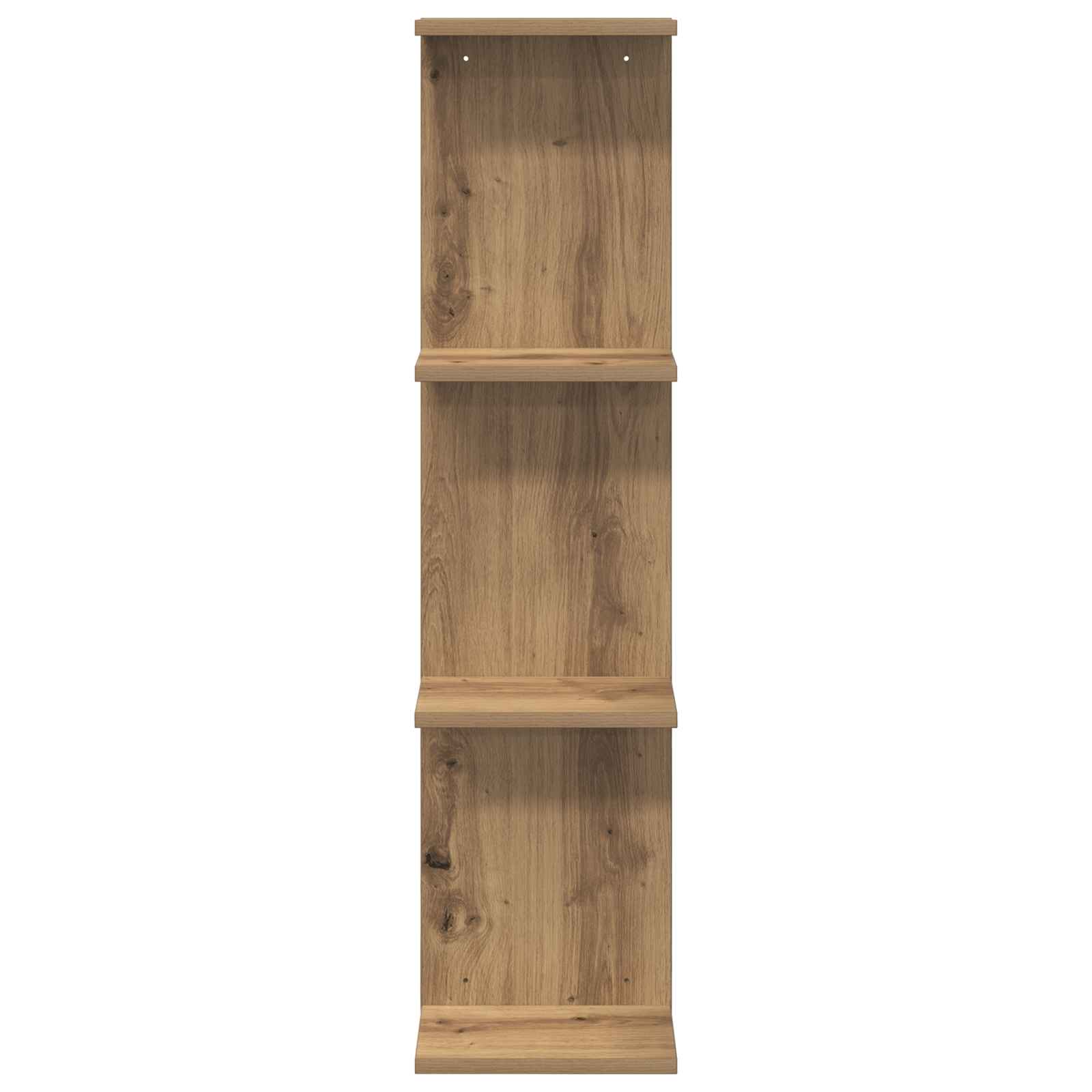 Scaffale da parete Rovere Artigianale 25 x 15 x 100 cm | homemem39