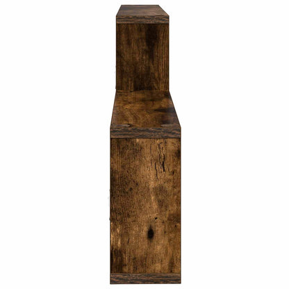 Scaffale da parete Rovere Fumo 130 x 10 x 50 cm | homemem39