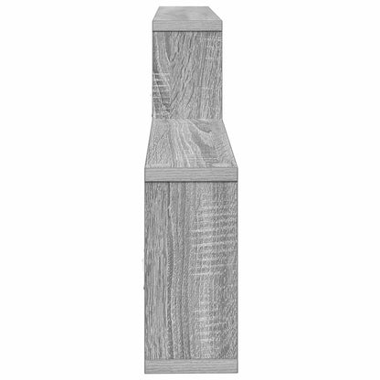 Scaffale da parete Sonoma grigio 130 x 10 x 50 cm | homemem39