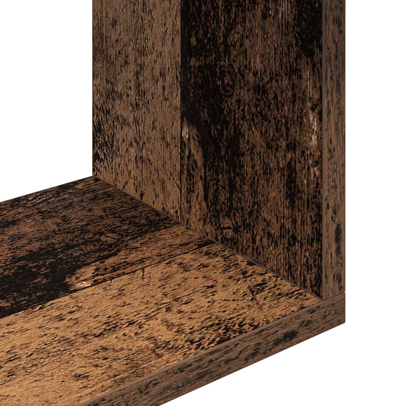 Scaffale da parete Legno antico 130 x 10 x 50 cm | homemem39
