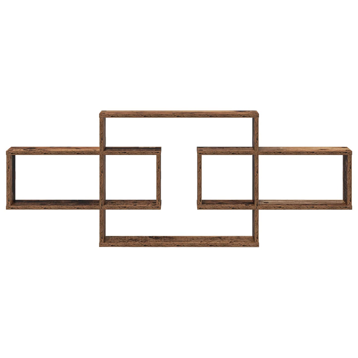 Scaffale da parete Legno antico 130 x 10 x 50 cm | homemem39