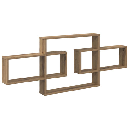 Scaffale da parete Rovere Artigianale 130 x 10 x 50 cm | homemem39