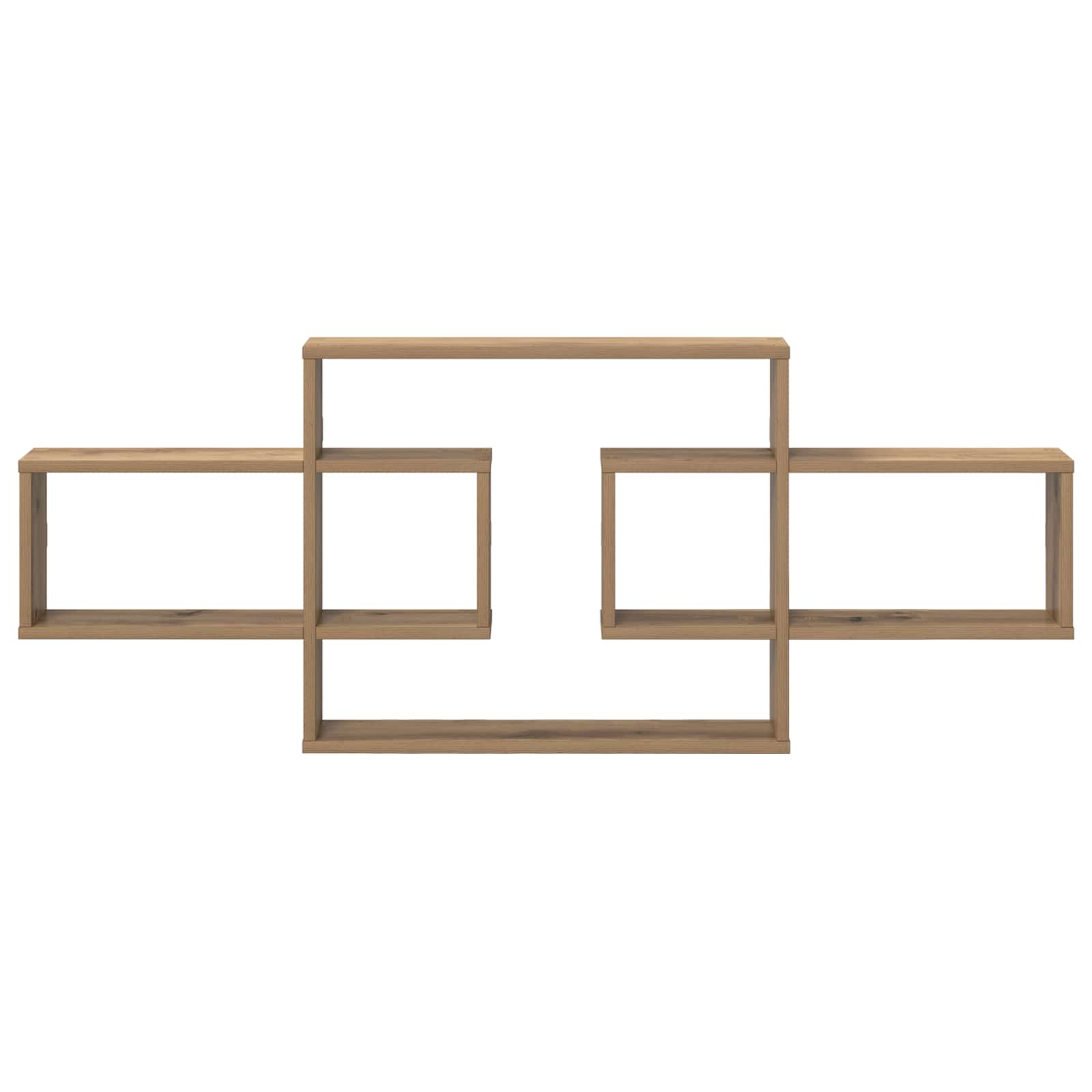 Scaffale da parete Rovere Artigianale 130 x 10 x 50 cm | homemem39
