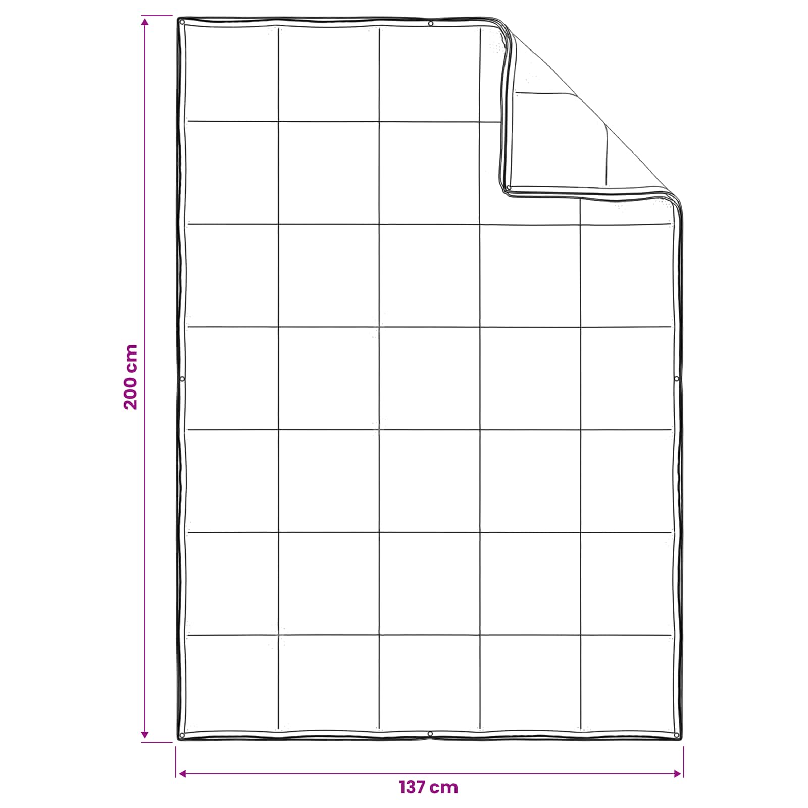Set di Piumoni Beige 137 x 200 cm Cotone, Kapok, Poliestere | homemem39