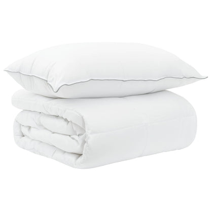 Set Duvet e Cuscino da Letto 2 pz 137 x 200 cm Estate 700 g/pc | homemem39