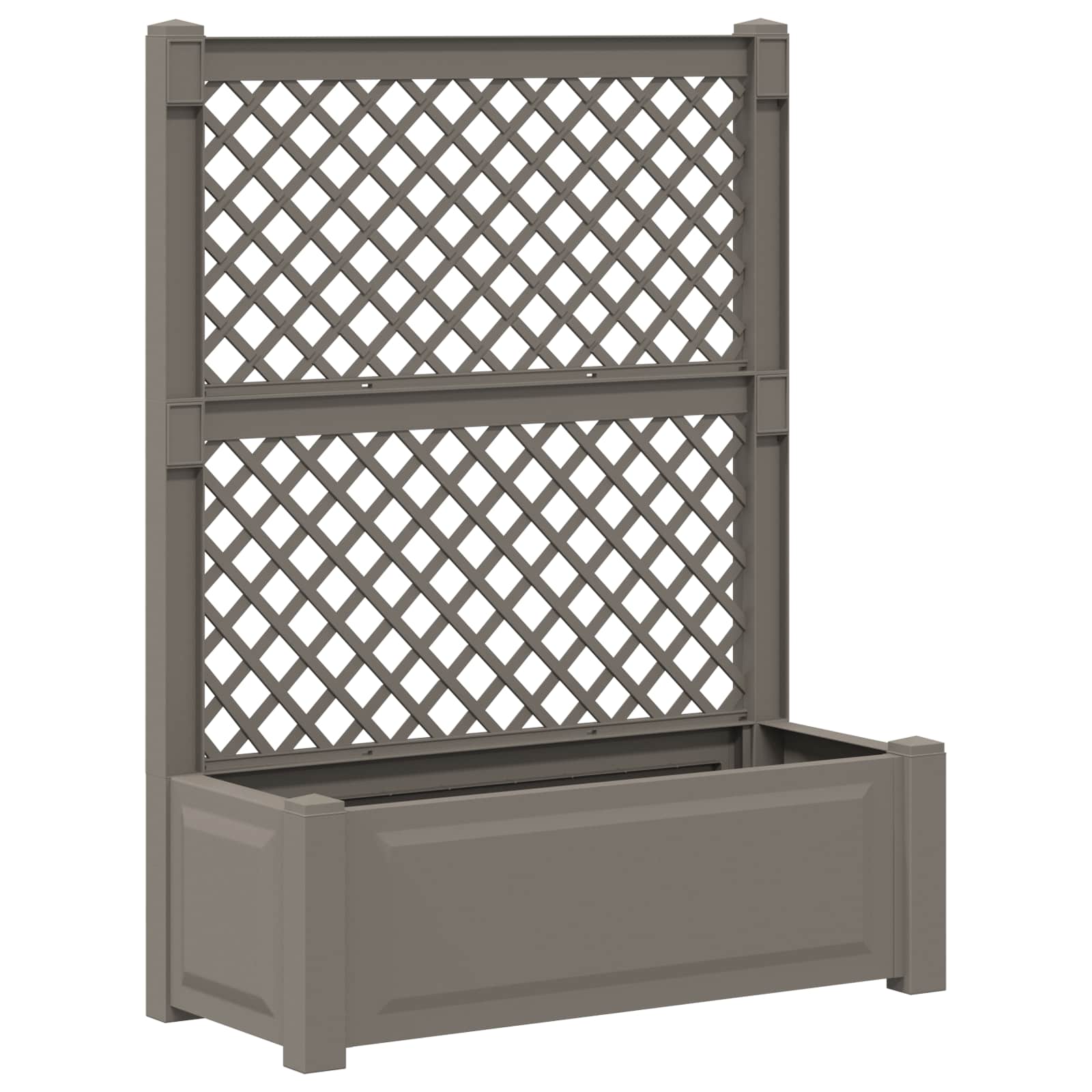 Vaso Grande con Direzione Grigio 99,5 x 43 x 133,5 cm PP | homemem39