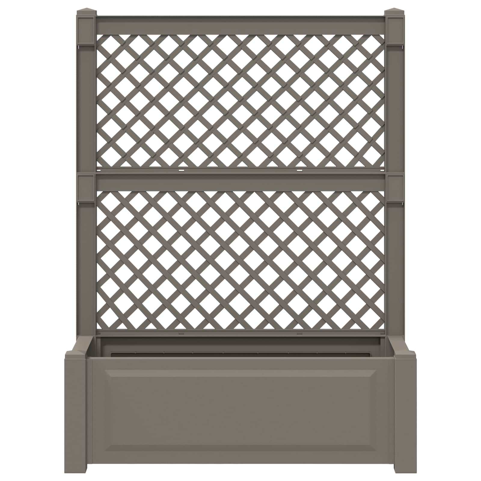 Vaso Grande con Direzione Grigio 99,5 x 43 x 133,5 cm PP | homemem39