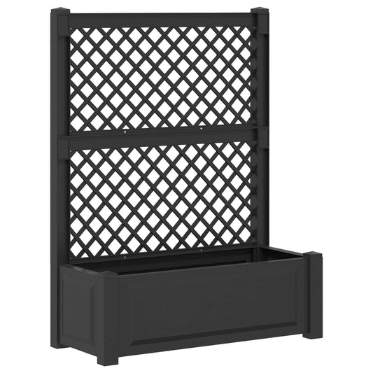 Vaso Grande con Direzione Antracite 99,5 x 43 x 133,5 cm PP | homemem39