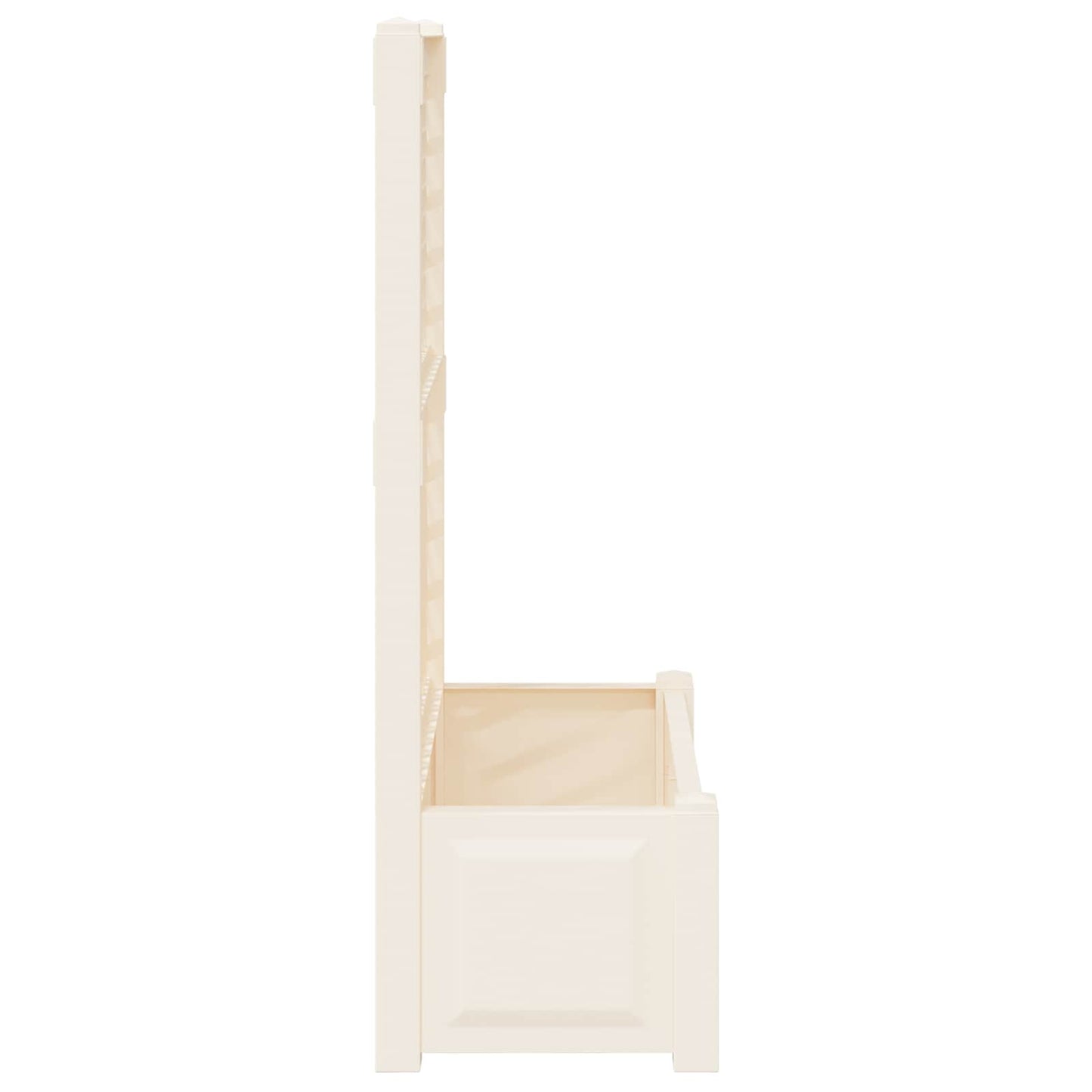 Vaso Grande con Direzione 2 pcs Bianco 143 x 143 x 133,5 cm PP | homemem39