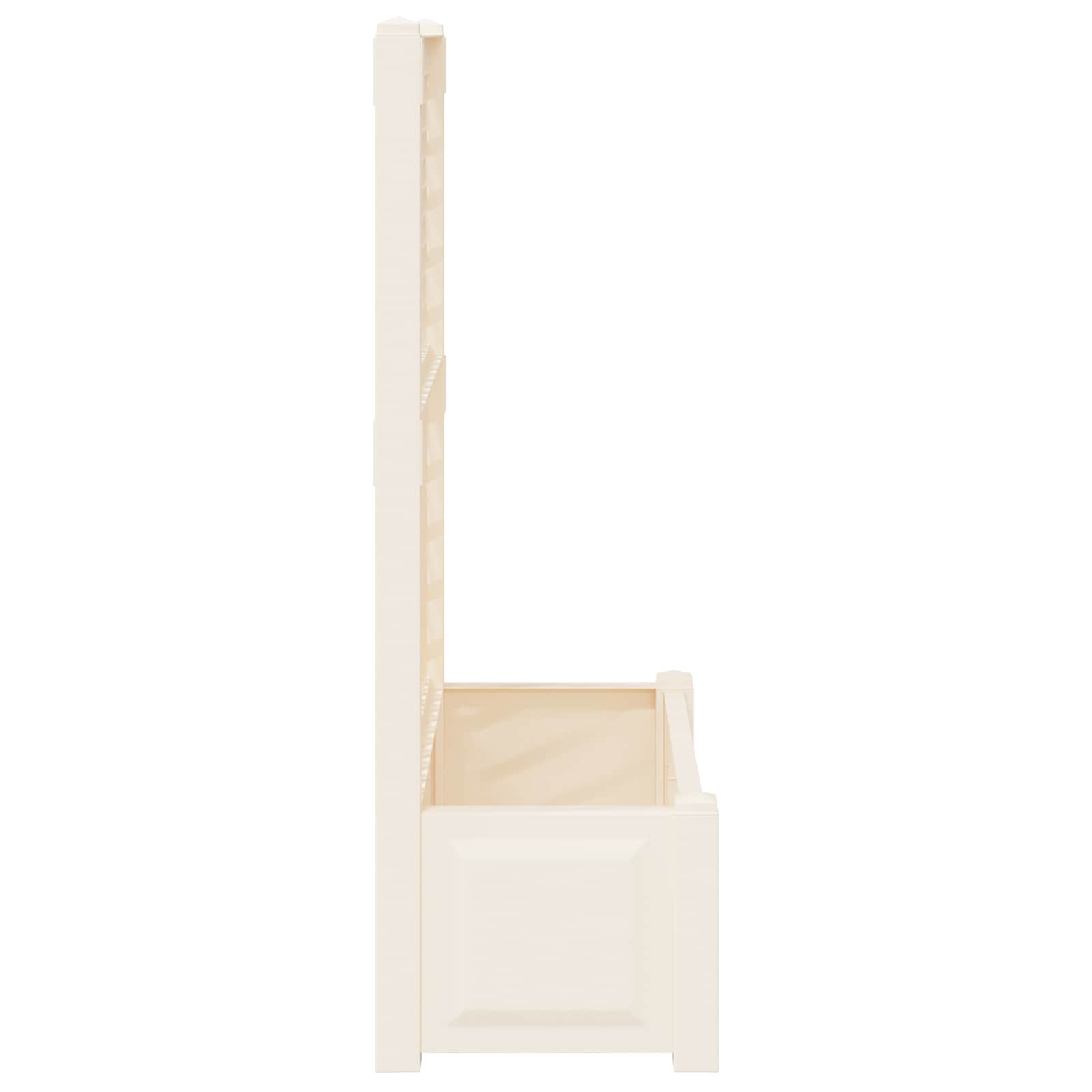 Vaso Grande con Direzione 2 pcs Bianco 143 x 143 x 133,5 cm PP | homemem39