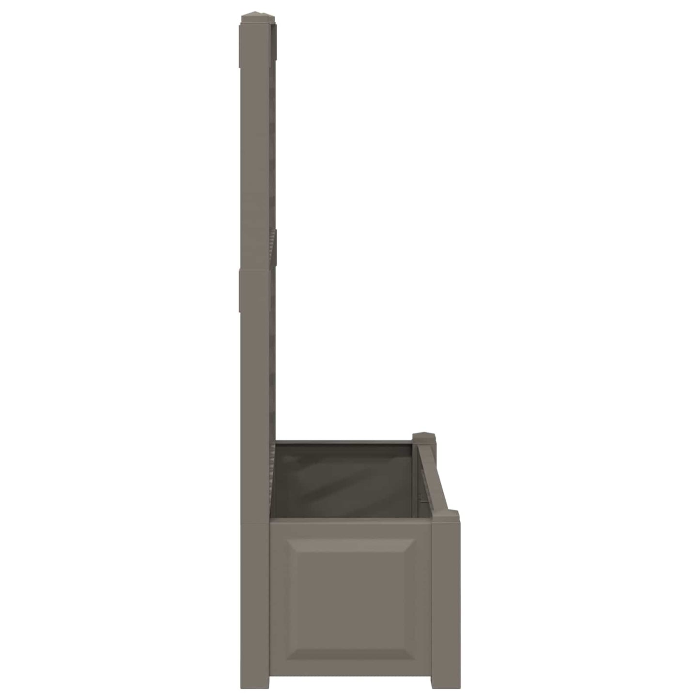 Vaso Grande con Direzione 2 pcs Grigio 143 x 143 x 133,5 cm PP | homemem39