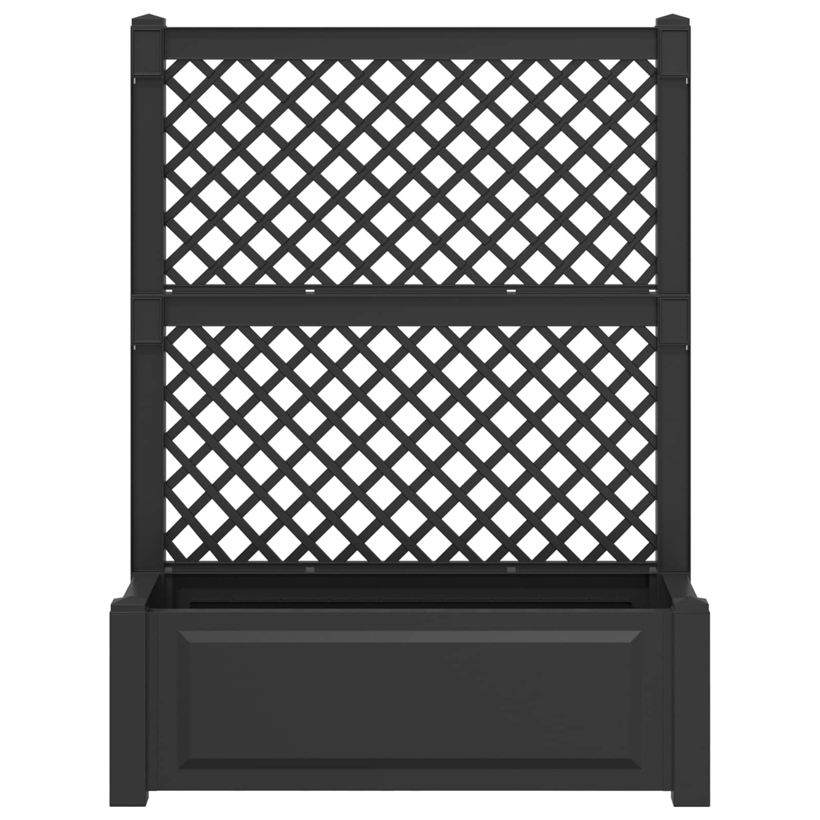 Vaso Grande con Direzione 2 pcs Antracite 143 x 143 x 133,5 cm | homemem39