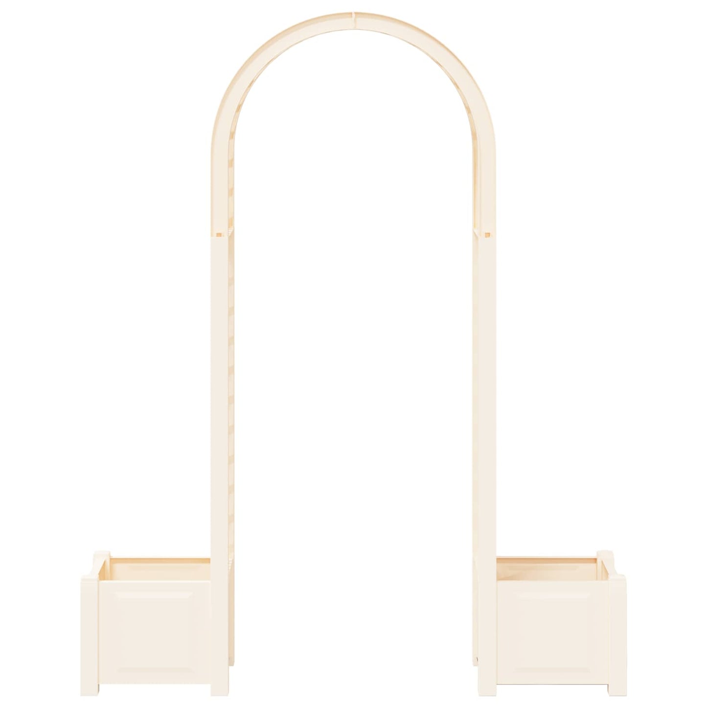 Arco di Rose con Vaso Bianco 168,5 x 43 x 207 cm PP | homemem39