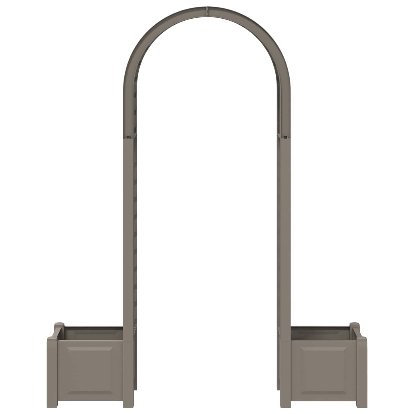 Arco di Rose con Vaso Grigio 168,5 x 43 x 207 cm PP | homemem39