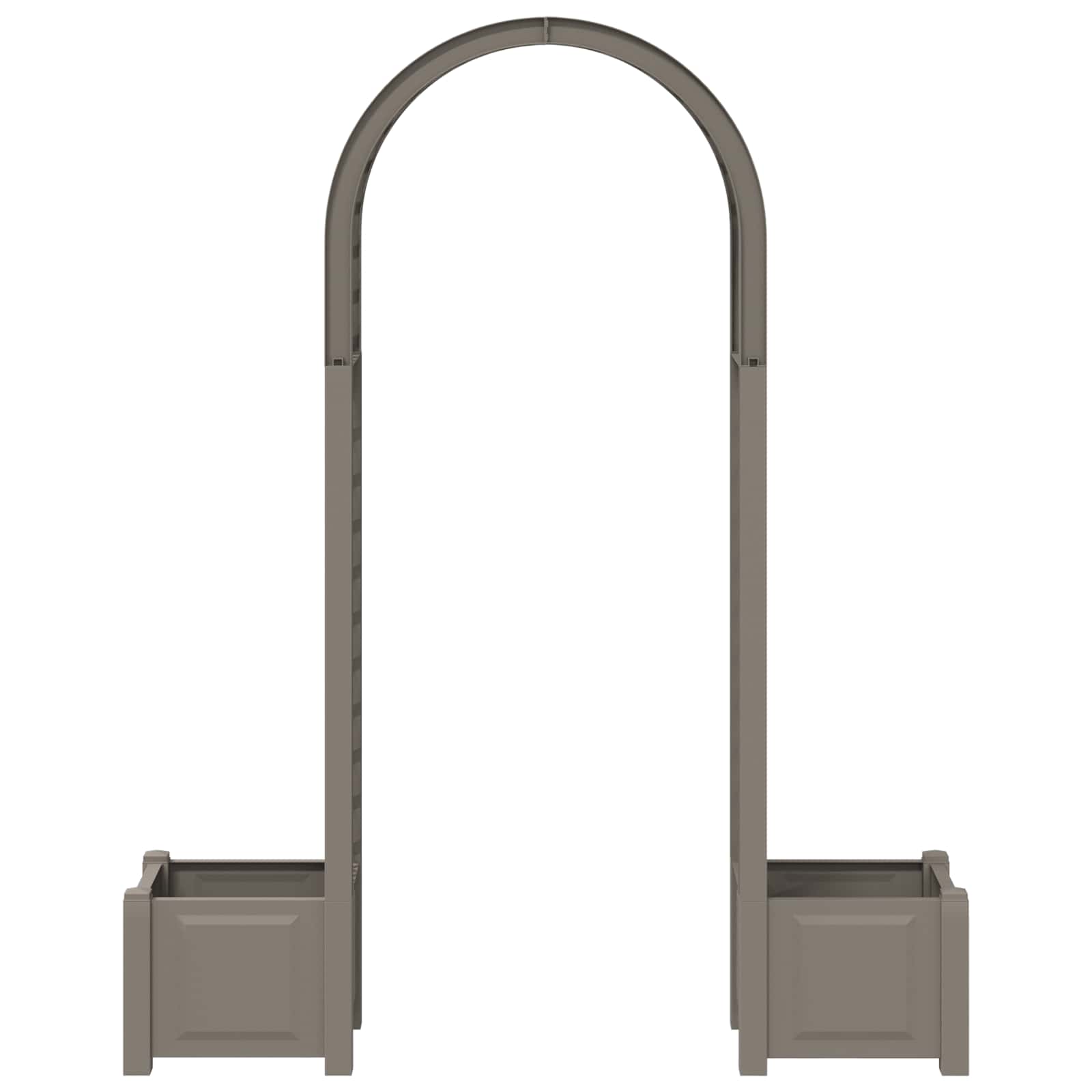 Arco di Rose con Vaso Grigio 168,5 x 43 x 207 cm PP | homemem39