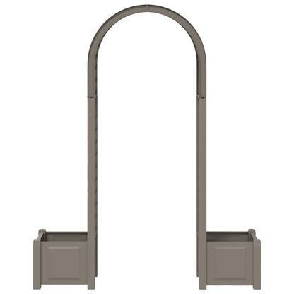Arco di Rose con Vaso Grigio 168,5 x 43 x 207 cm PP | homemem39