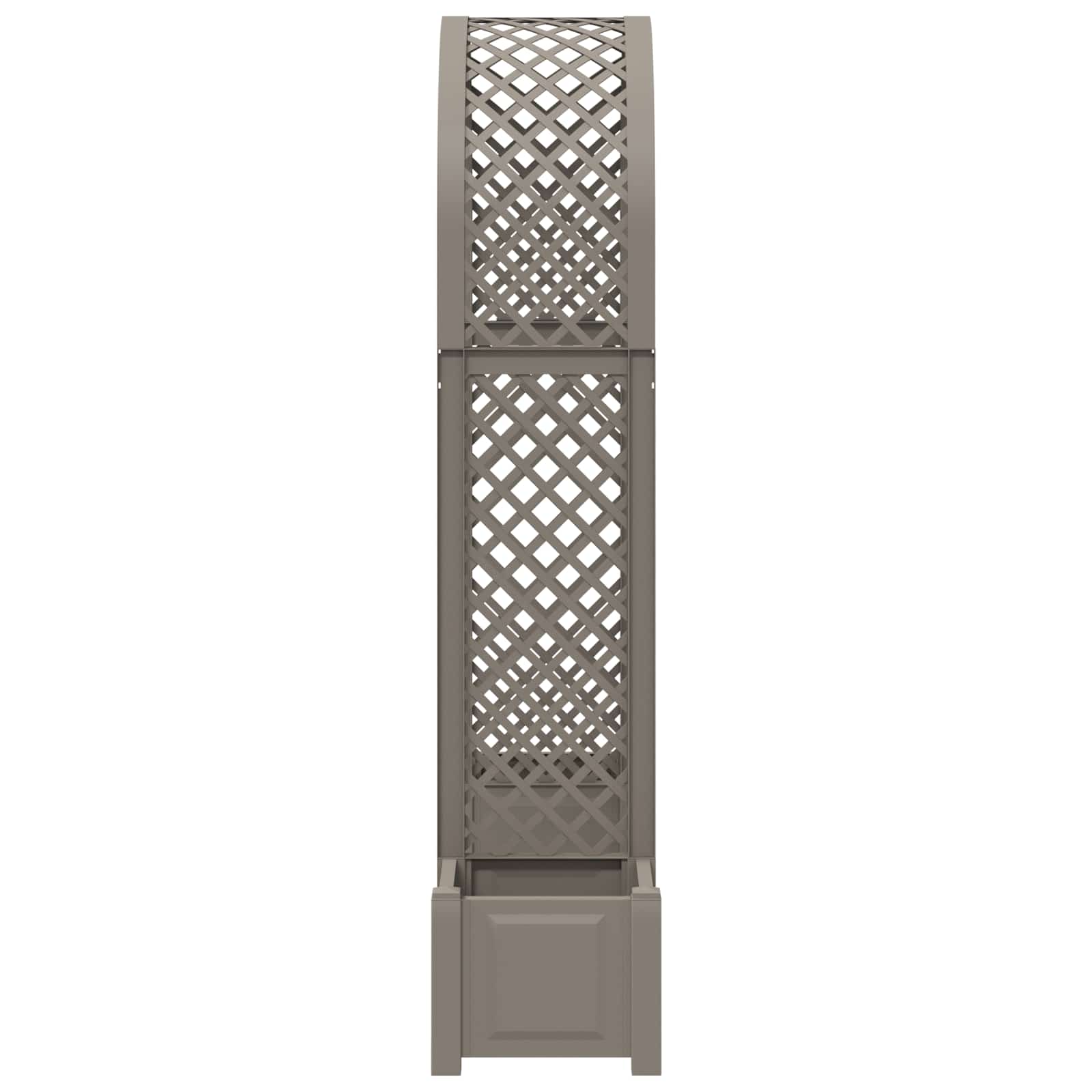 Arco di Rose con Vaso Grigio 168,5 x 43 x 207 cm PP | homemem39