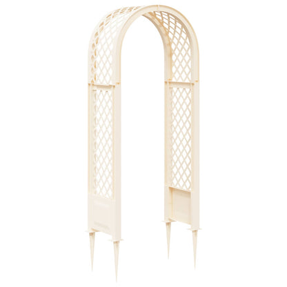 Arco di rose con punte Bianco 97 x 43 x 218 cm PP | homemem39