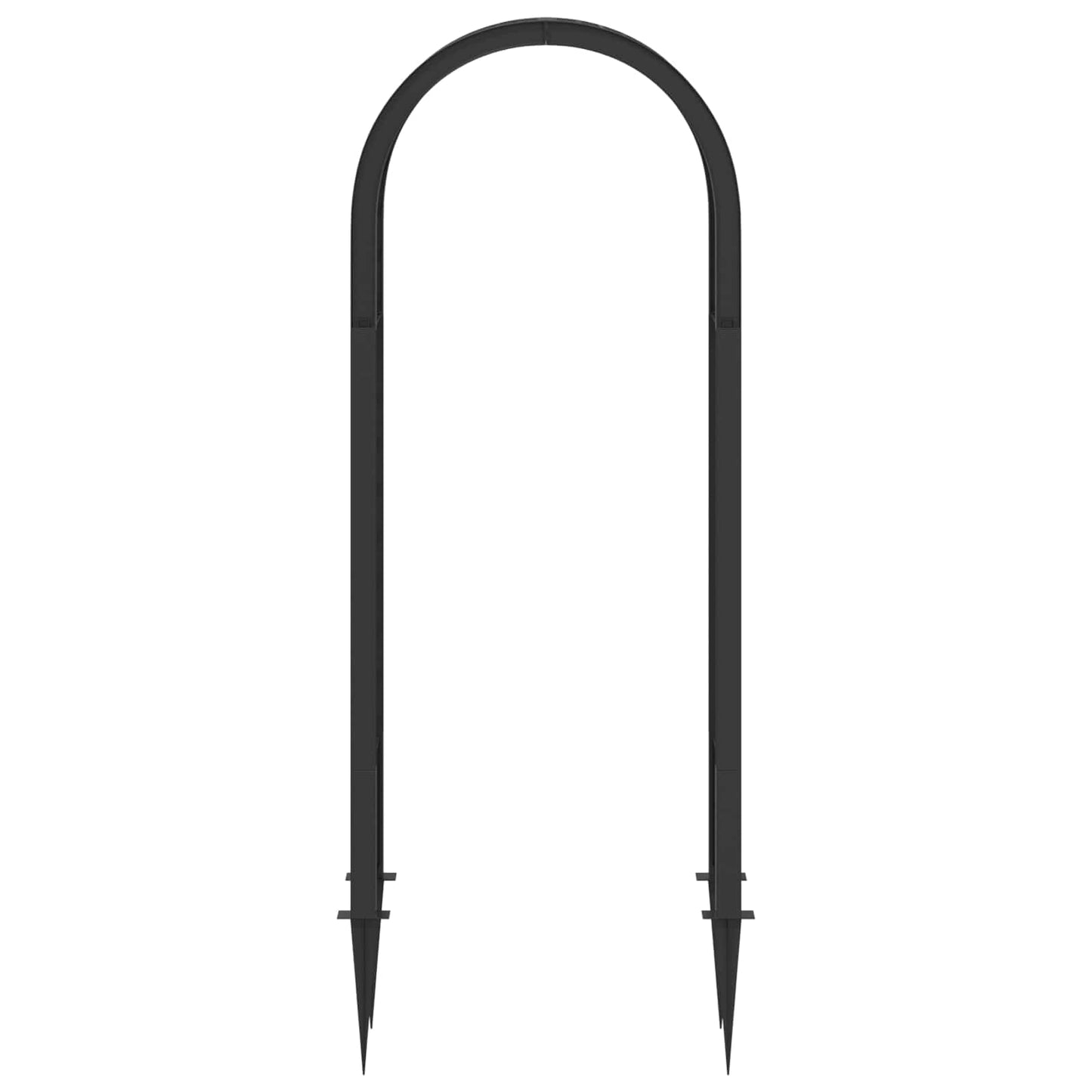 Arco di rose con punte Antracite 97 x 43 x 218 cm PP | homemem39