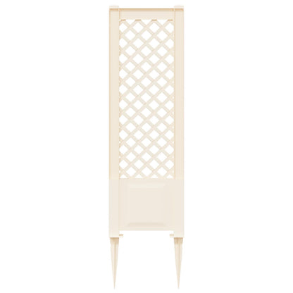 Trellis con Punta Bianco 43 x 6 x 165 cm PP | homemem39
