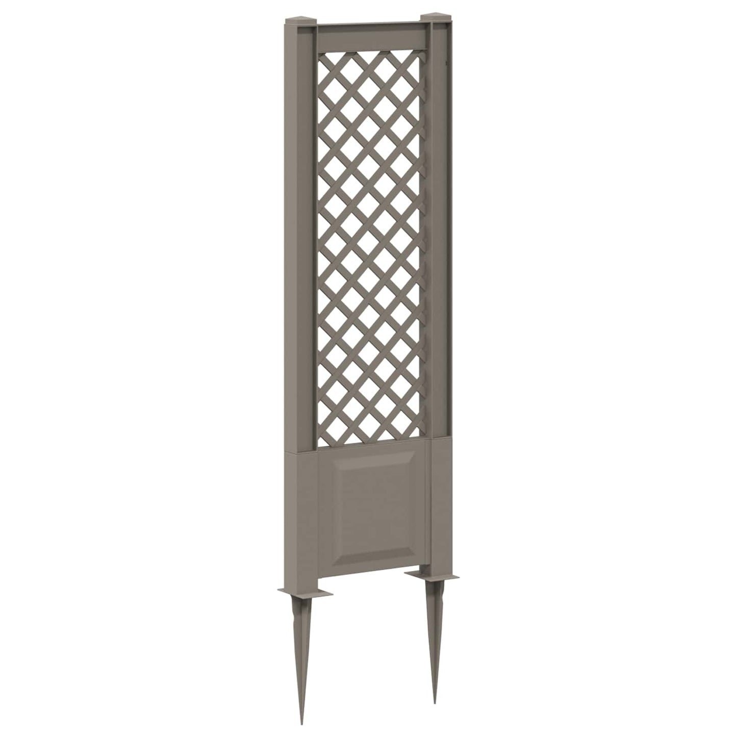 Trellis con Punta Grigio 43 x 6 x 165 cm PP | homemem39