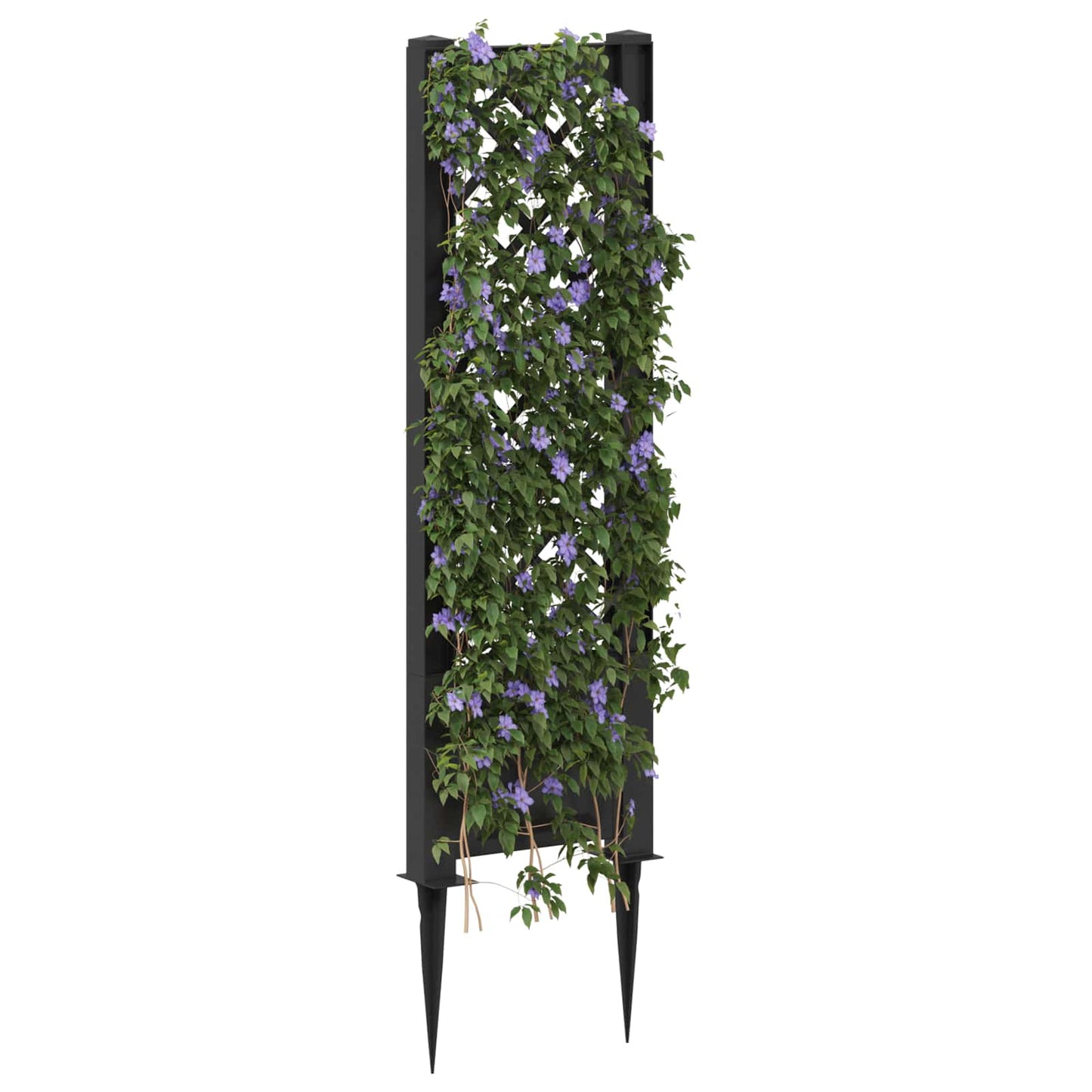 Trellis con Punta Antracite 43 x 6 x 165 cm PP | homemem39