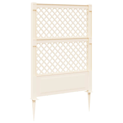 Trellis con Punta Bianco 99 x 6 x 165 cm PP | homemem39