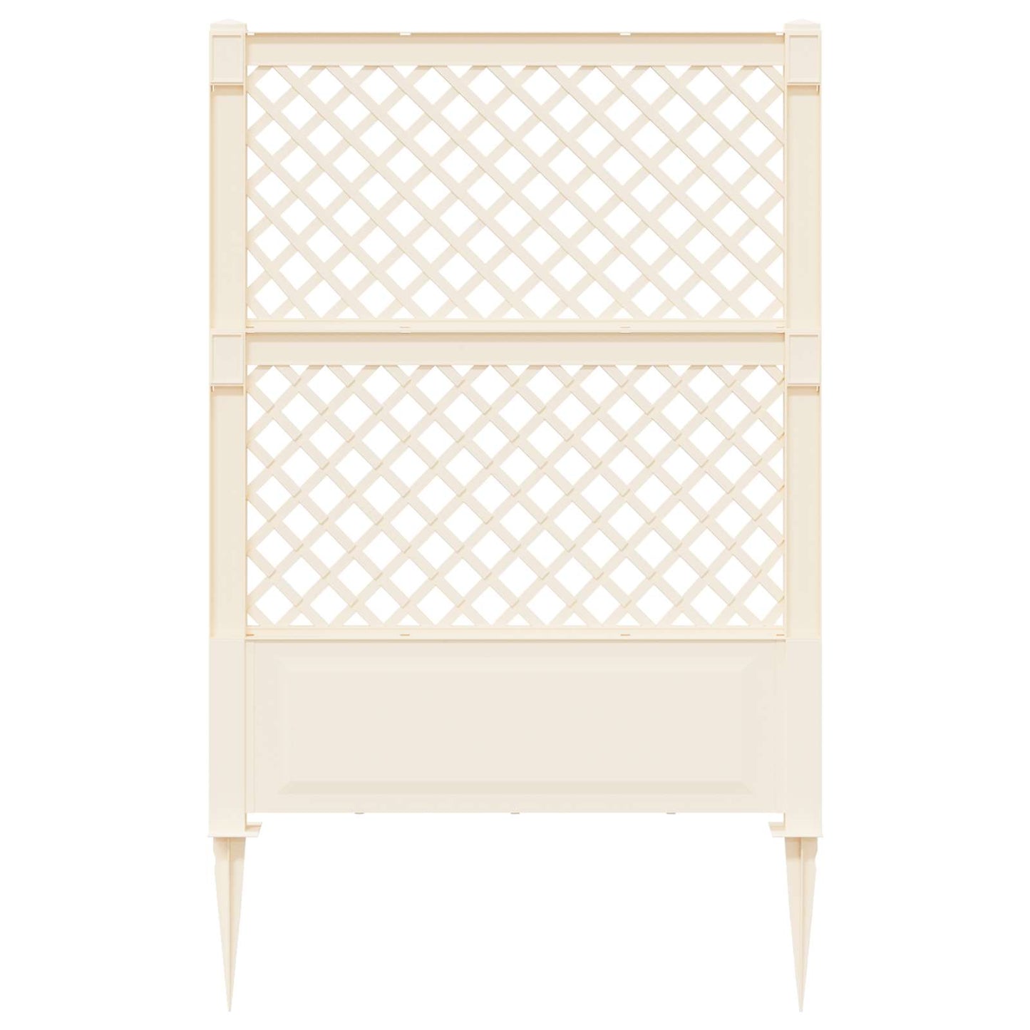 Trellis con Punta Bianco 99 x 6 x 165 cm PP | homemem39