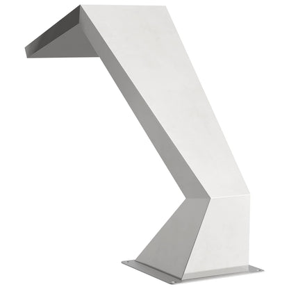 Cascata per piscina con LED RGB Acciaio Inox 63,5 x 29 x 51 cm | homemem39