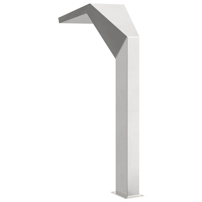 Cascata della Piscina Acciaio Inox 50 x 30 x 90 cm Argento | homemem39
