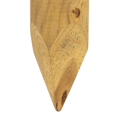 Pali per Recinzione 5 pz Verde 120 cm Legno Massello di Pino | homemem39