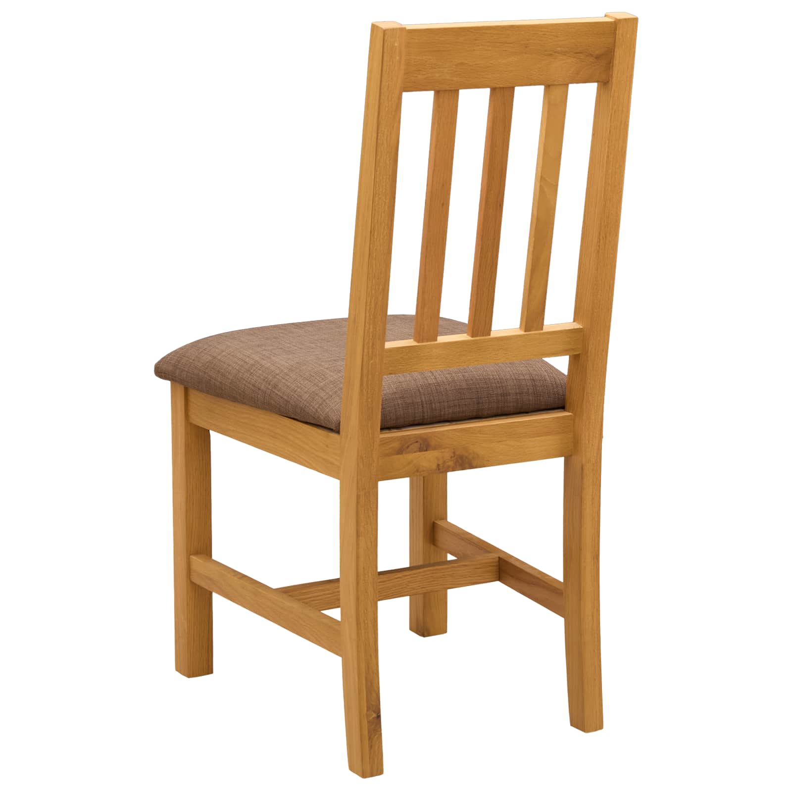 Sedia da pranzo VENLO 2 pcs Legno di Quercia Massello | homemem39