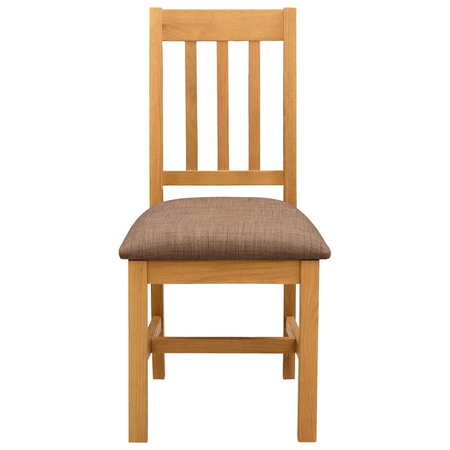 Sedia da pranzo VENLO 2 pcs Legno di Quercia Massello | homemem39