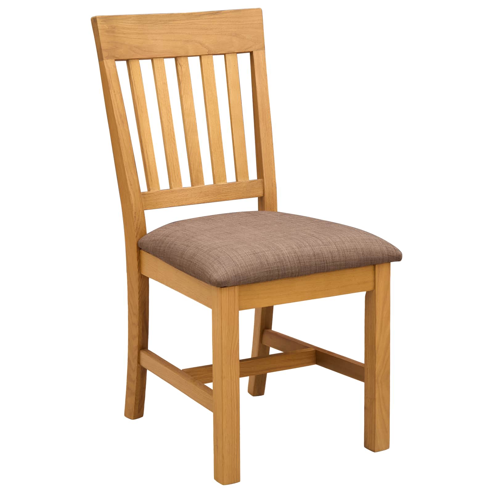 Sedia da pranzo 2 pcs Legno di Quercia Massello Grigio | homemem39